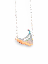 Load image into Gallery viewer, Large Stainless Steel Nantucket Island Necklace
